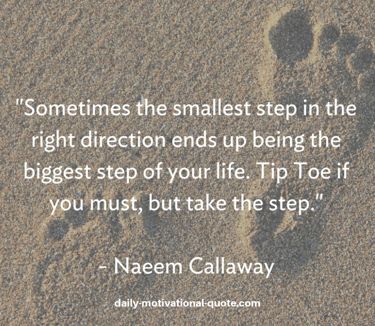 step quotes