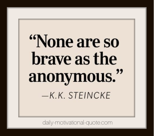 anonymous quote