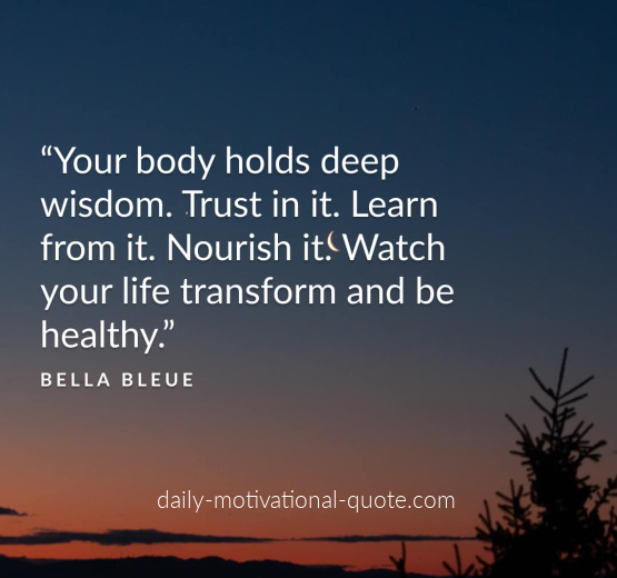healthy quotes for life