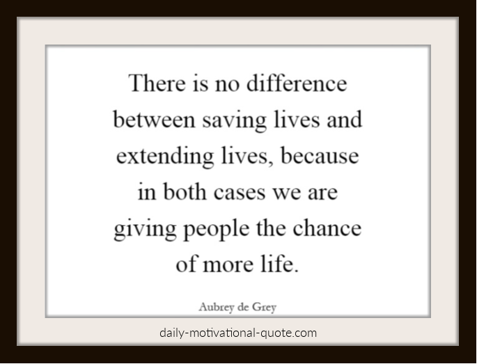 life saving quote